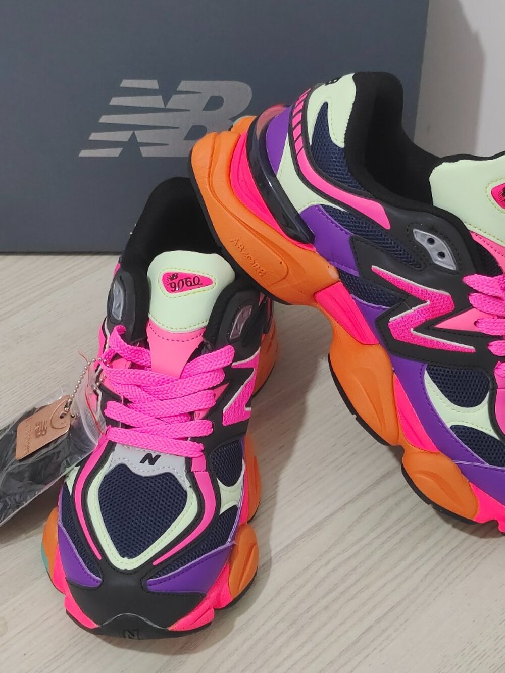 New Balance 9060 Prism Purple Mens Running Shoes